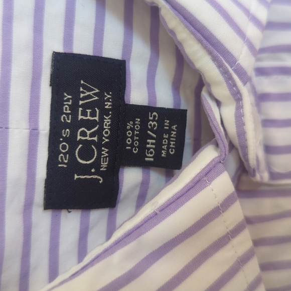 J Crew Striped Button Down - Picture 4 of 4
